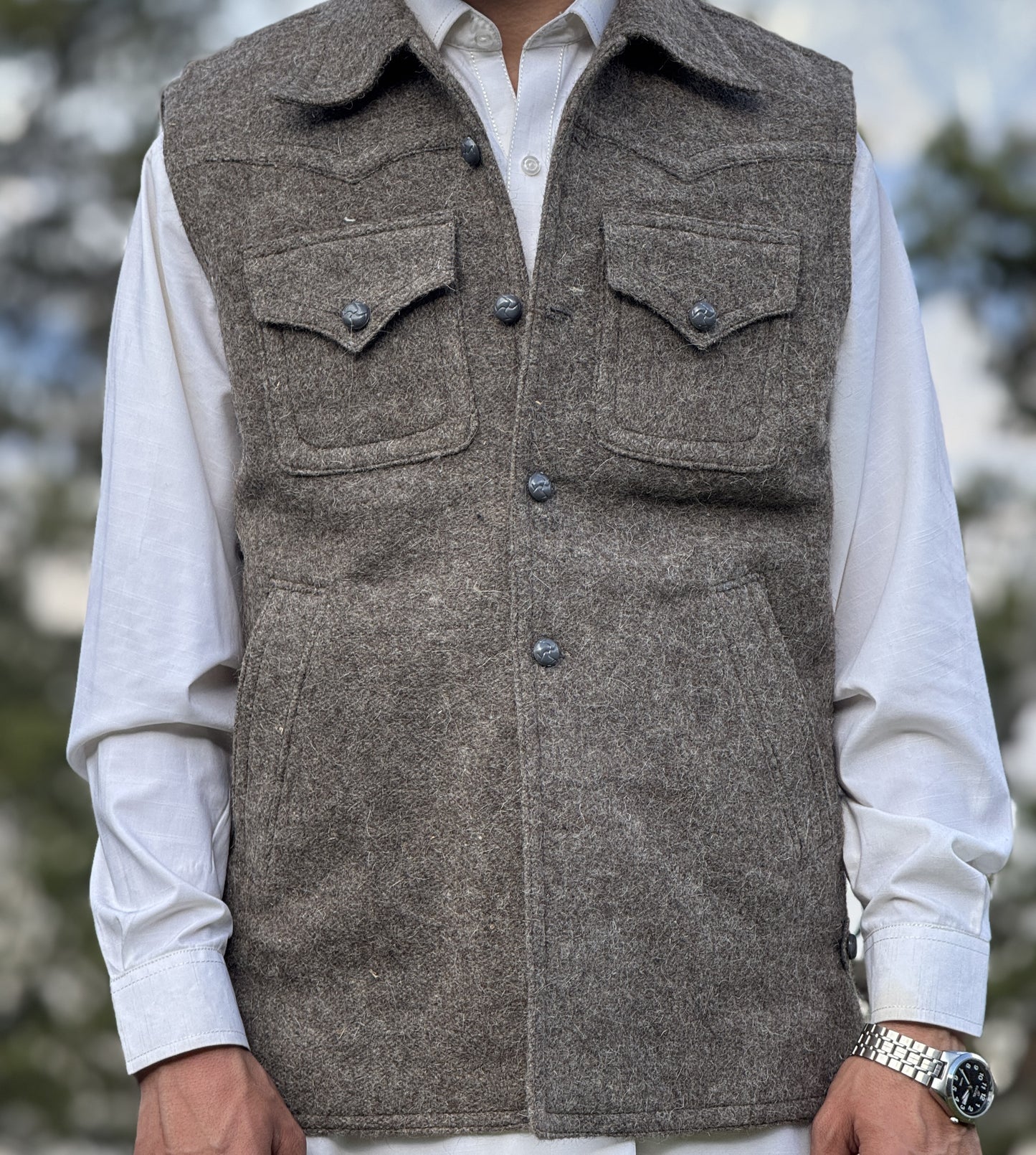 Woolen Waistcoat for Men | Handmade