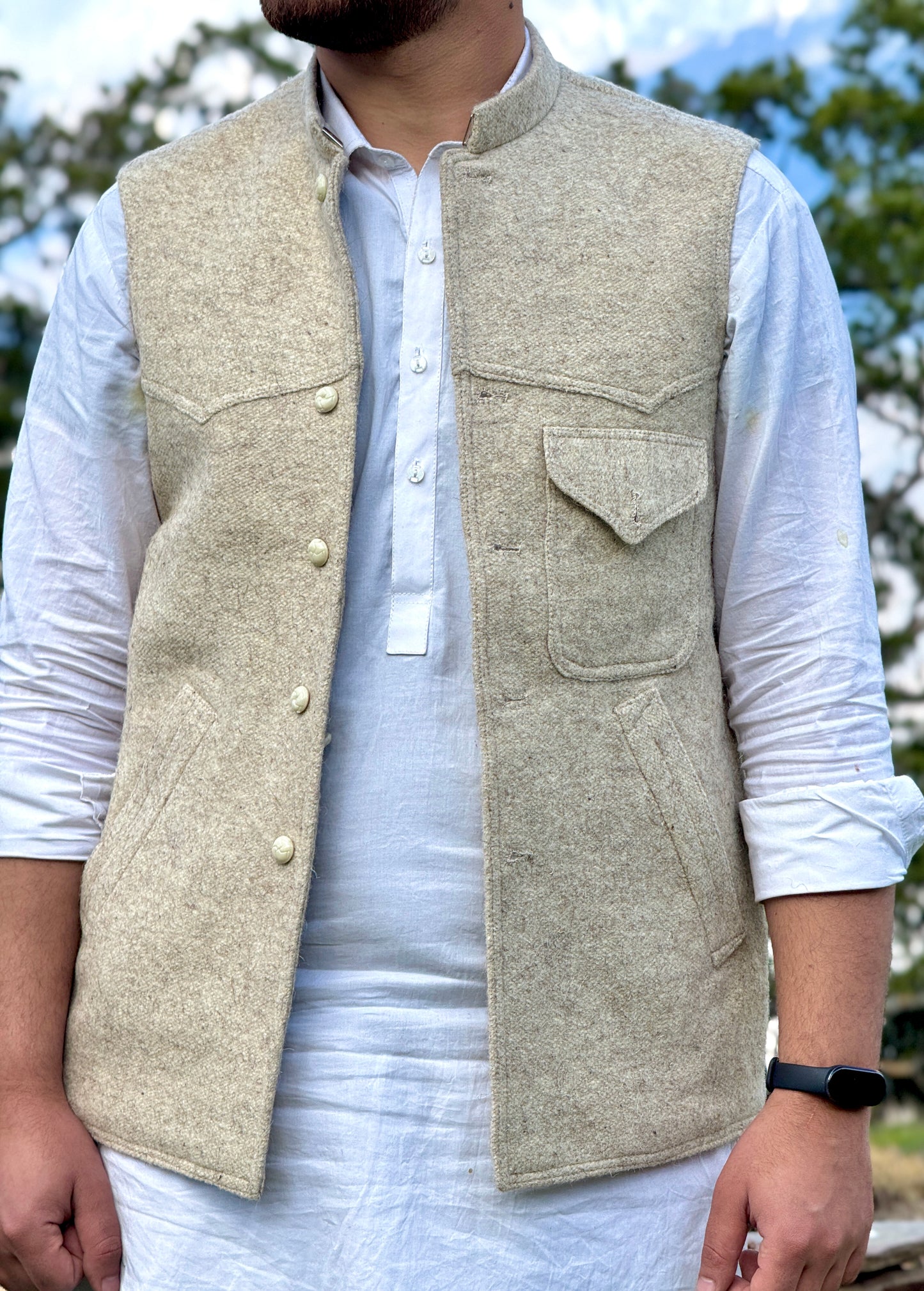 Woolen Waistcoat for Men | Handmade