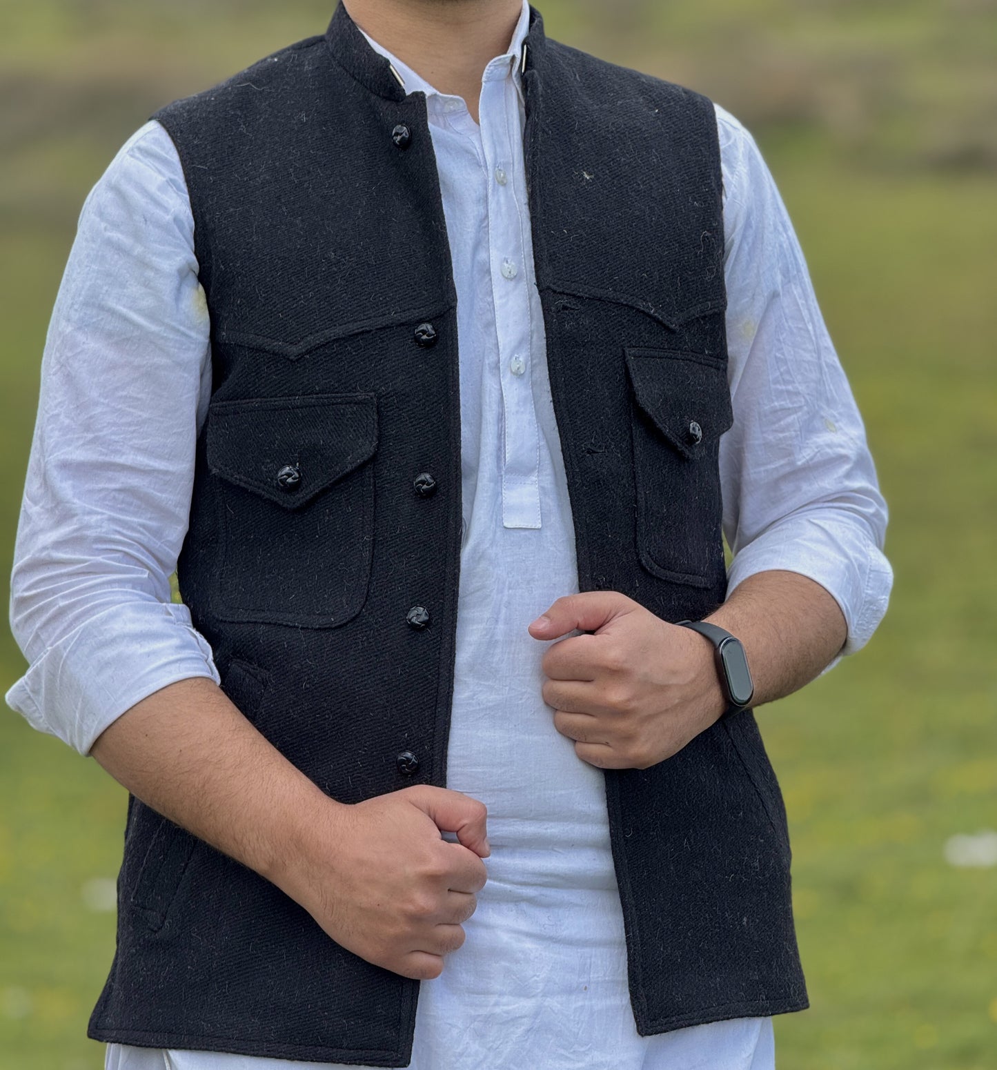 Woolen Waistcoat for Men | Handmade